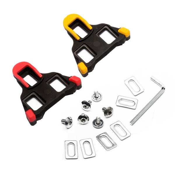 Bicycle Splint Set Special For Road Cycling Shoes|Riding Equipment Red And Yellow Optional Pedal 6 Degrees