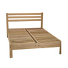 FarmHome Natural Platform Bed in Queen Size - Made in USA