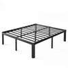 Full size Heavy Duty Metal Bed Frame Platform with Round Edge Legs