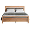Full size Farmhouse Solid Wood Platform Bed Frame with Headboard Footboard