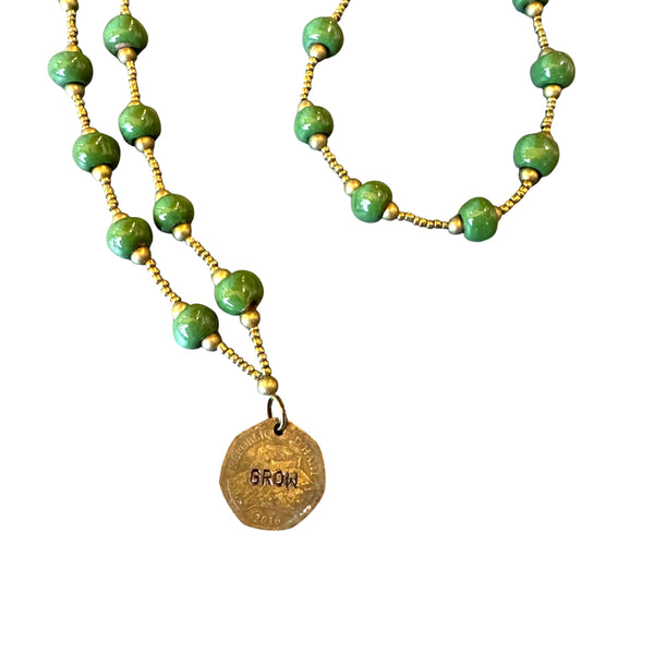 Grow Coin Necklace
