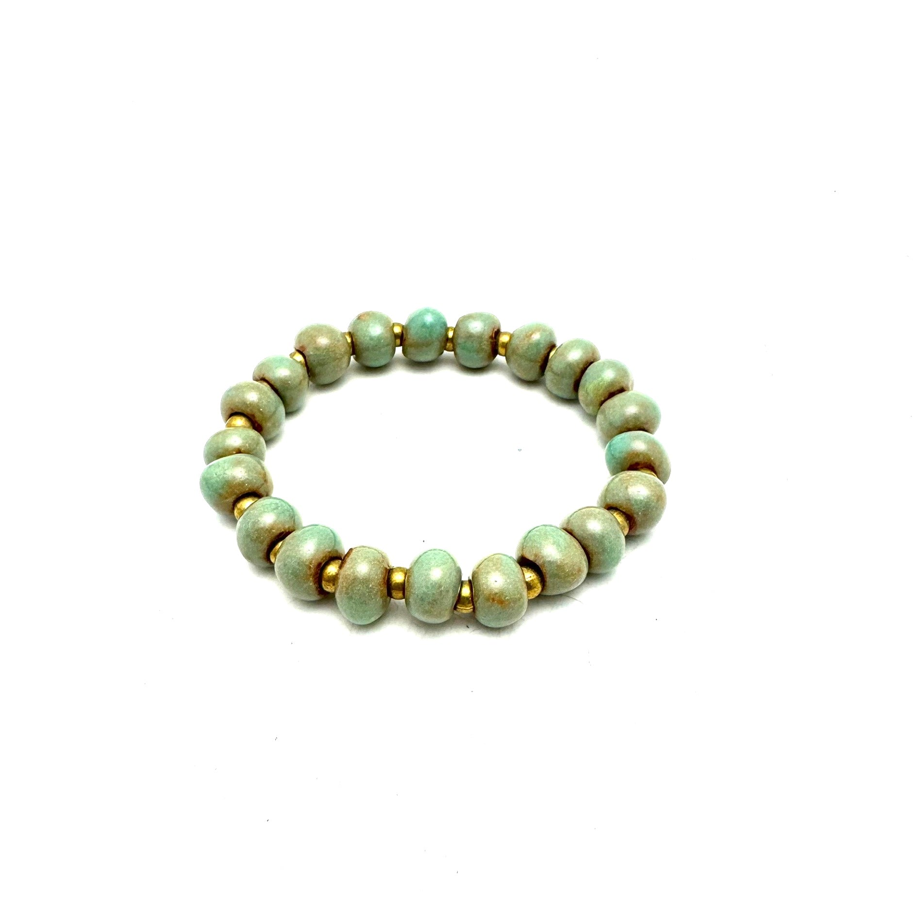 *rare* Seafoam Ceramic Bracelet
