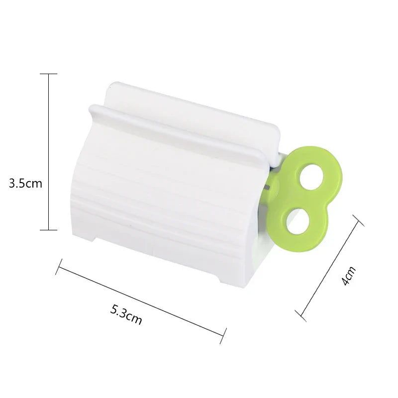 New Bathroom Accessories Toothpaste Squeezer Tooth Paste Dispenser Tube Squeezer Facial Cleanser Press Rolling Holder for Kids