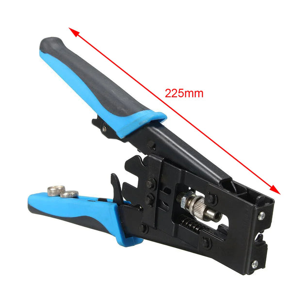 1pcs New Coax Compression Crimper Tool BNC/RCA/F Connector RG59/58/6 Cable Wire