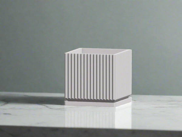 Desert Vista Planter Pot - Perfect Fit Drip Tray, Mesh Drainage