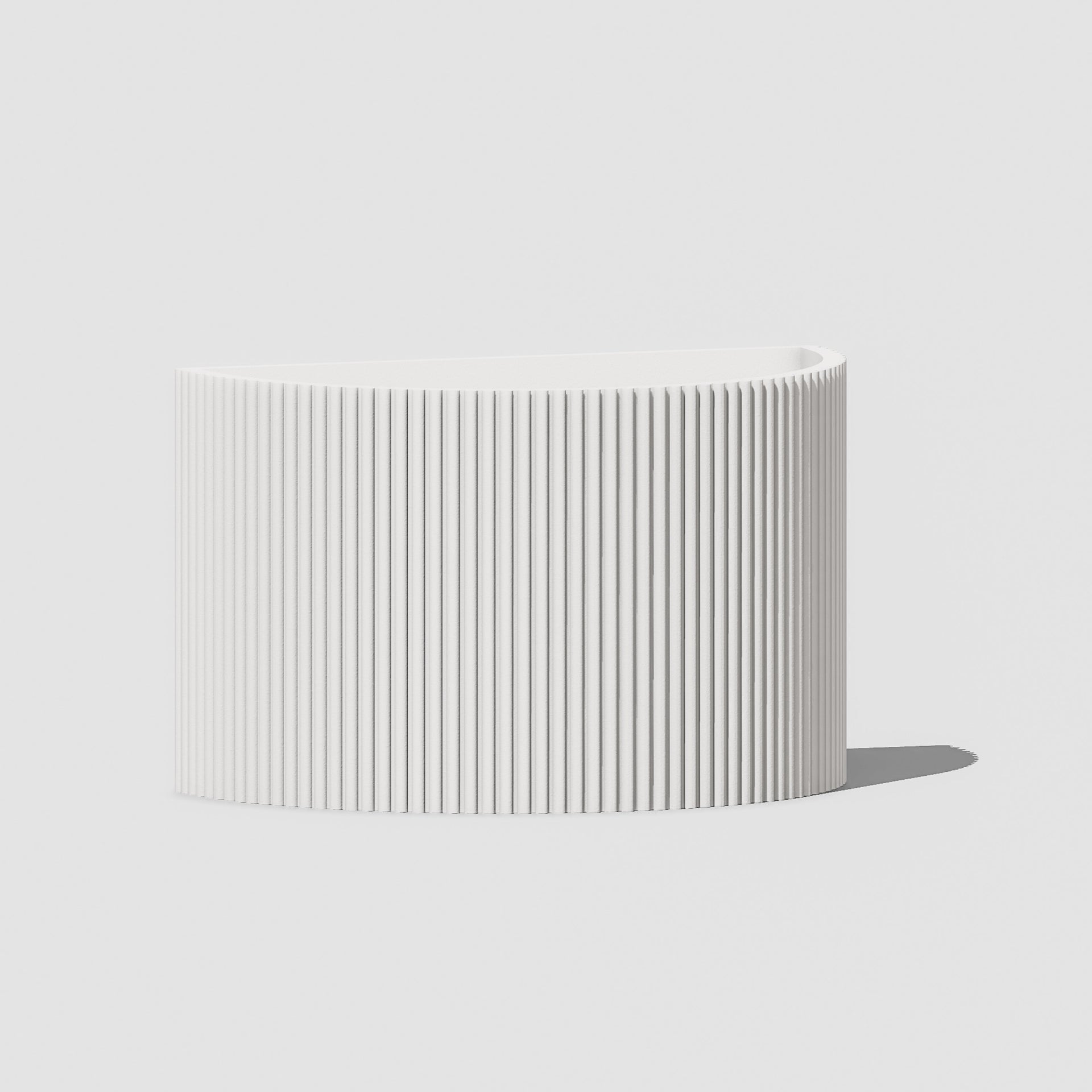 Ribbed Wall Planter