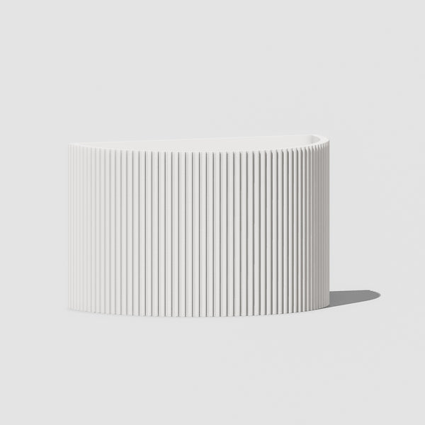 Ribbed Wall Planter