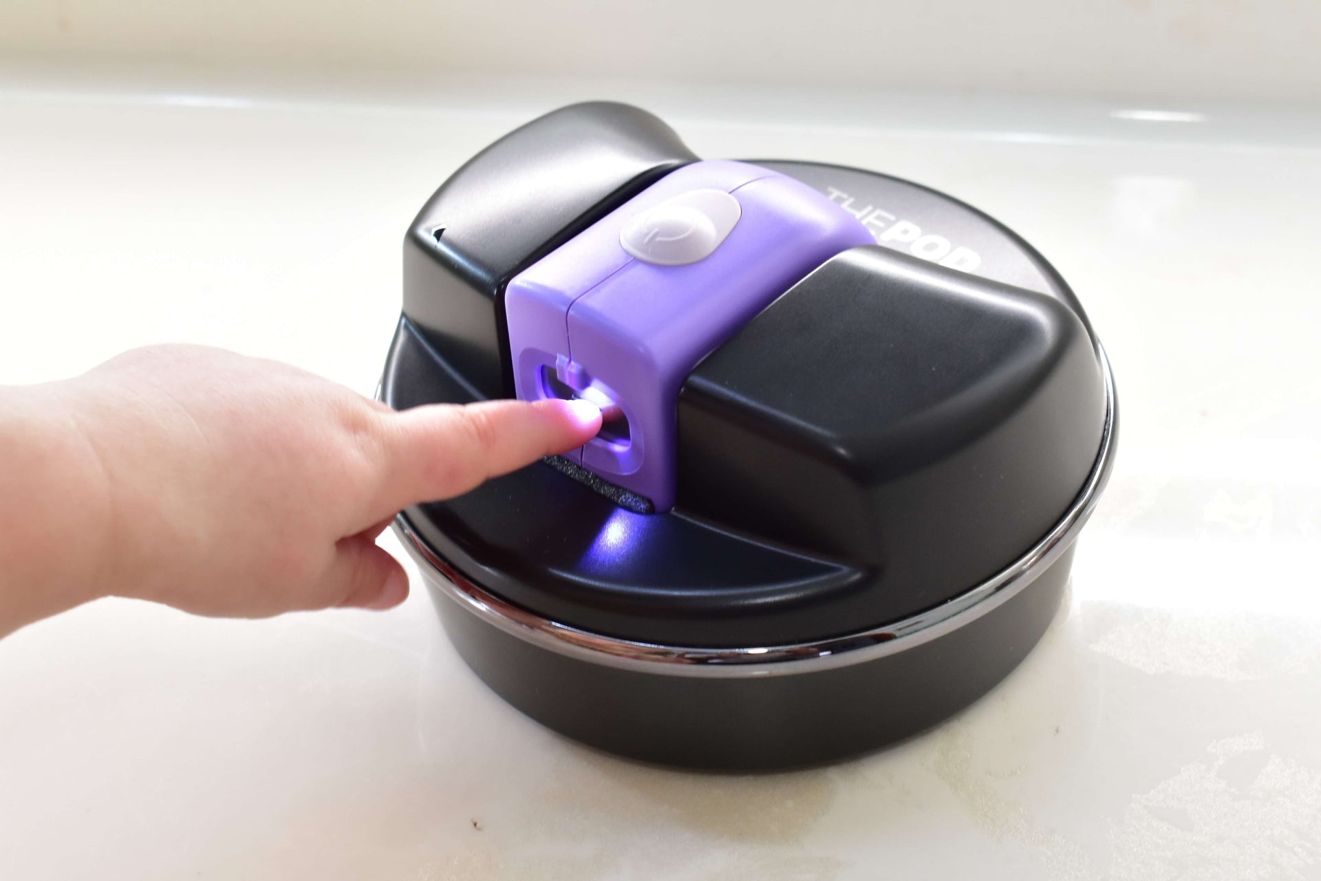 One-Handed Adaptive Electric Nail Clipper for Toddlers with Low Mobility (Ages 5 & Under)