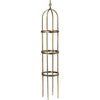 60-inch Copper Finish Steel Outdoor Garden Trellis Obelisk