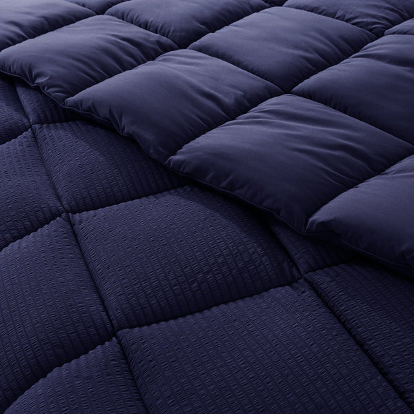 Kasentex Ultra Soft All Season Down Alternative Reversible Comforter, Twin, Queen, King, Room Decor, Graduation Gifts