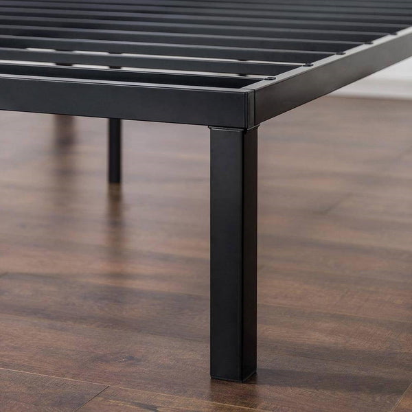 Twin size Modern 16-inch Sturdy Steel Metal Platform Bed Frame