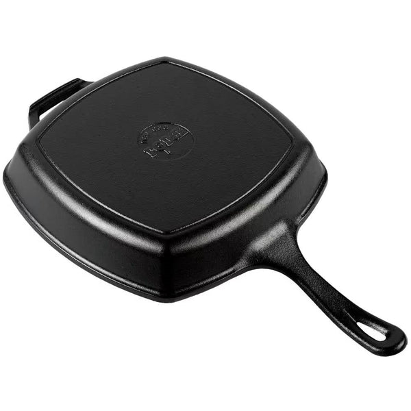 10.5-inch Square Cast Iron Skillet Frying Pan - Made in USA