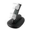 Dua USB Charging Socket Kit Charger Dock Stand Cradle For PS4 Console Controller Play Station Game Pad with USB Cable