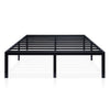 King size 16-inch High Heavy Duty Metal Platform Bed Frame