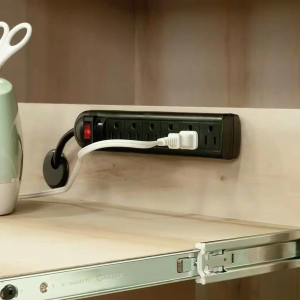 Drop Leaf Computer Desk Craft Table Armoire in Maple Wood Finish - Made in USA