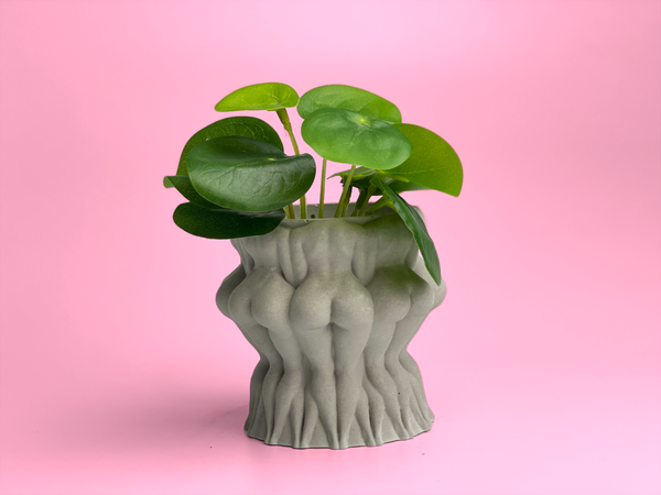 Nude Woman Body Planter