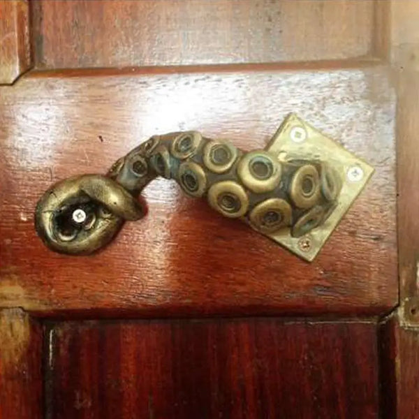 Octopus Tentacles Decorative Resin Doorknobs Steampunk Crafts Deep Sea Creatures Octopus Jewelry Home Decorative Items