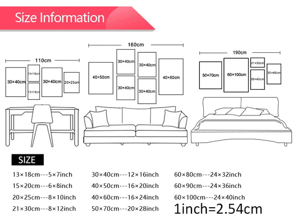 Buddha Wall Art - Yin Yang Tree Poster Canvas Painting