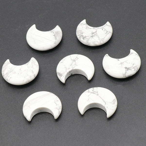 1pc Natural Stone Rose Quartz Amethyst Moon Carving Aura Healing Mineral Gem Home Decoration Ornament Gift