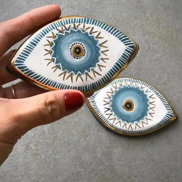 Decorative 1Pcs For Good Luck Success And Protection Wall Hanging Home Decoration Pendant Ornament Evil Eye Handicraft