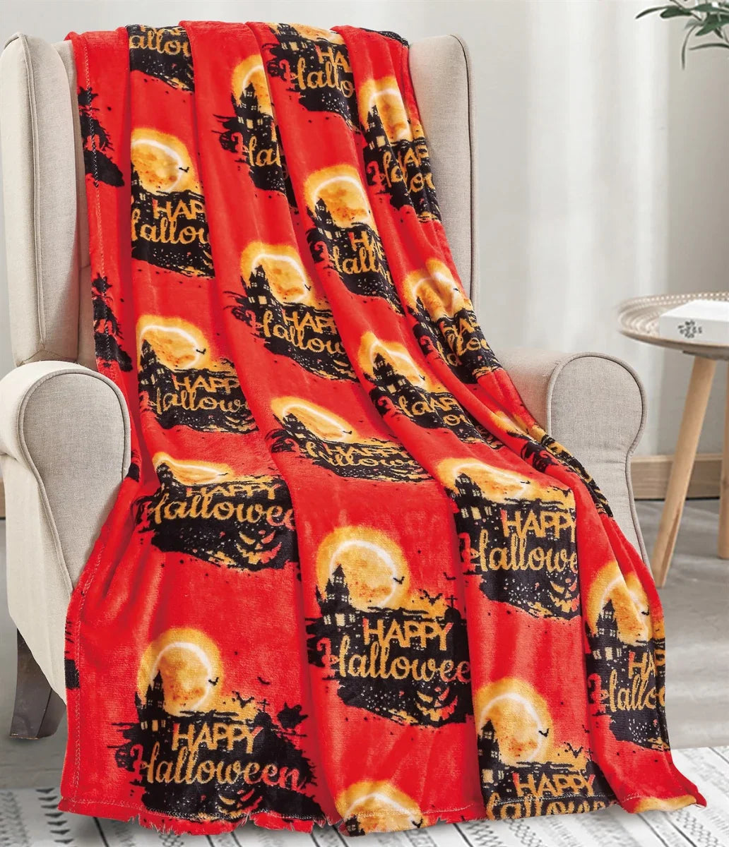 Halloween 50 X 60 Throw Blankets