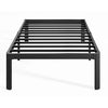Twin XL Heavy Duty Metal Bed Frame Platform with Round Edge Legs