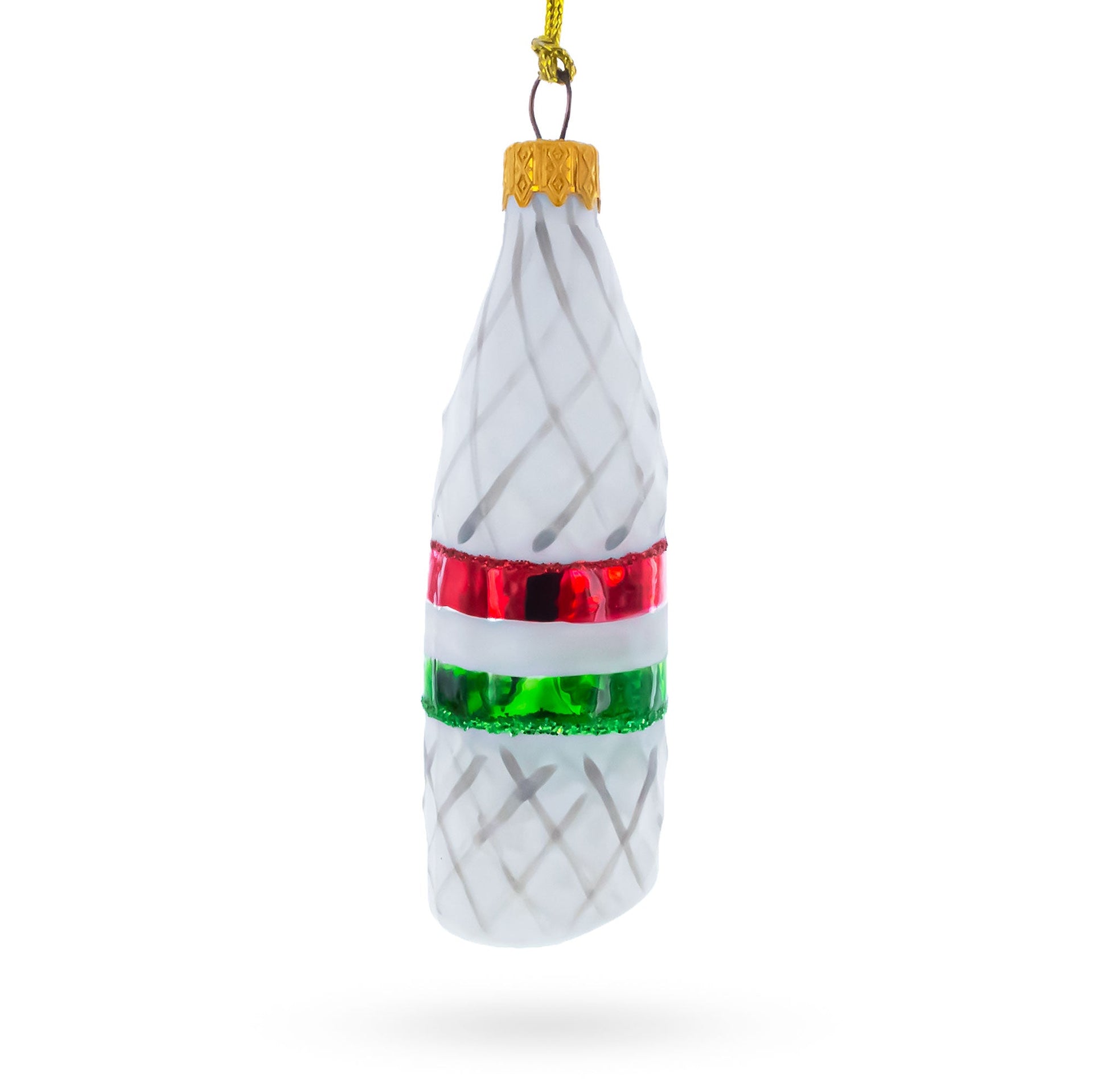Hard Salami Glass Christmas Ornament