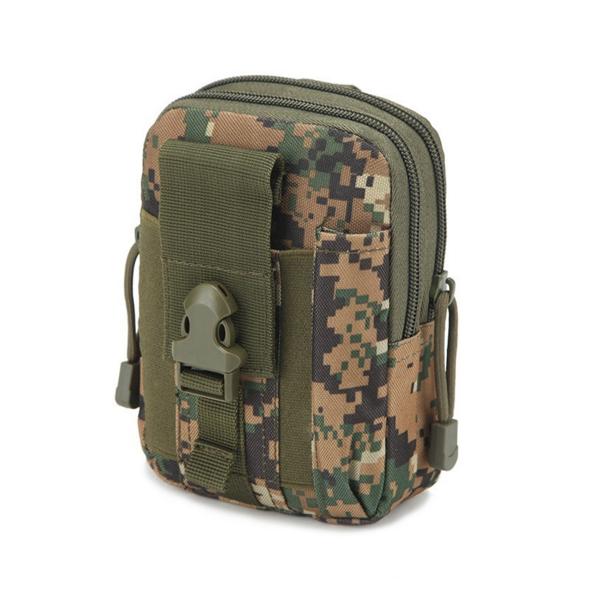 JupiterGear Tactical MOLLE Military Pouch Waist Bag for Hiking, Running and Outdoor Activities