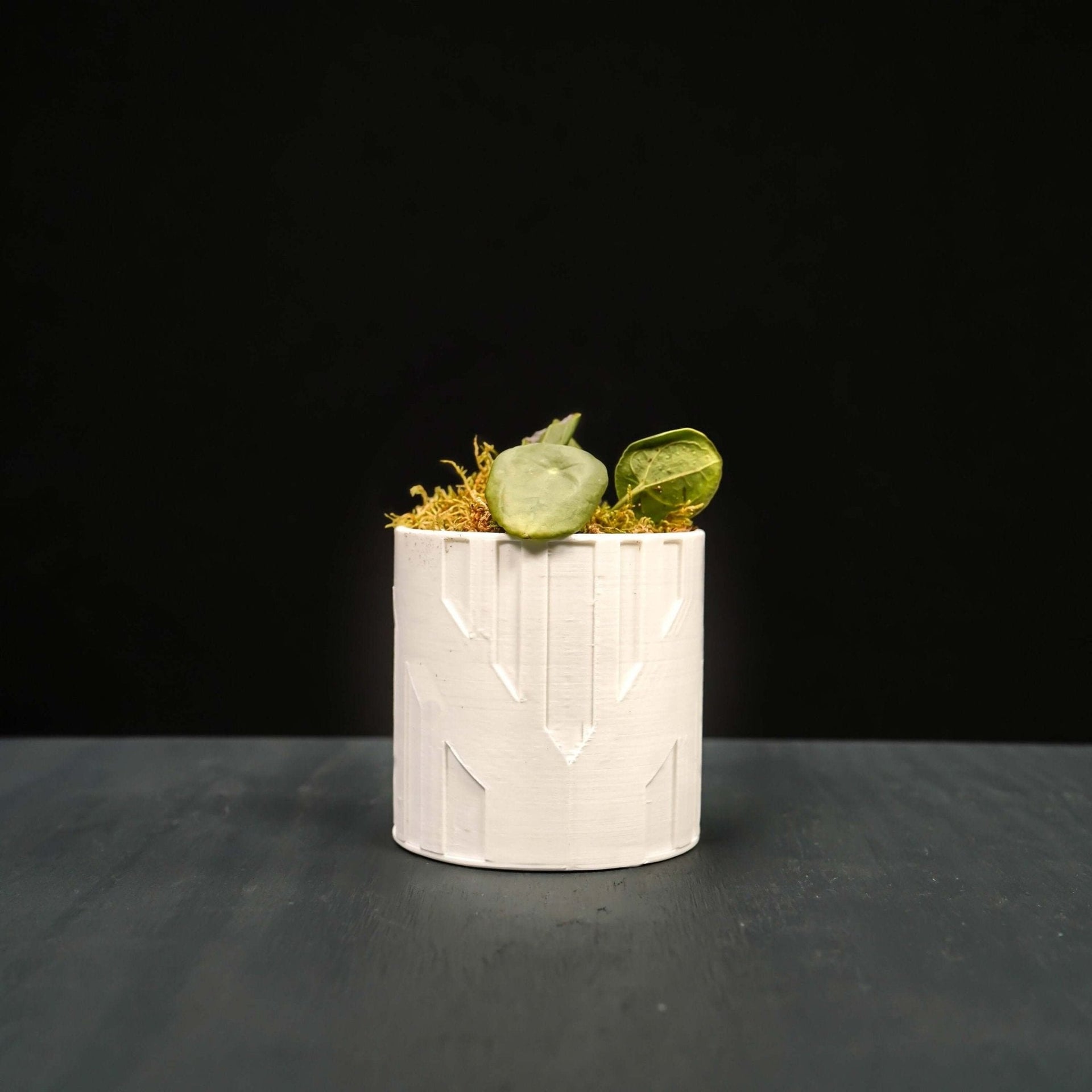 Art Deco Tower Planter