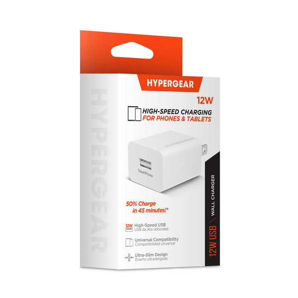 HyperGear 12W USB Wall Charger