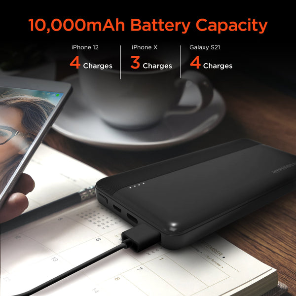 HyperGear 10000mAh 20W PD + USB Power Bank