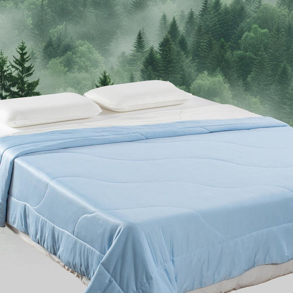 Kasentex All Season Ultra Soft Cooling Blanket Comforter, Hypoallergenic and Breathable, Room Decor, Graduation Gifts