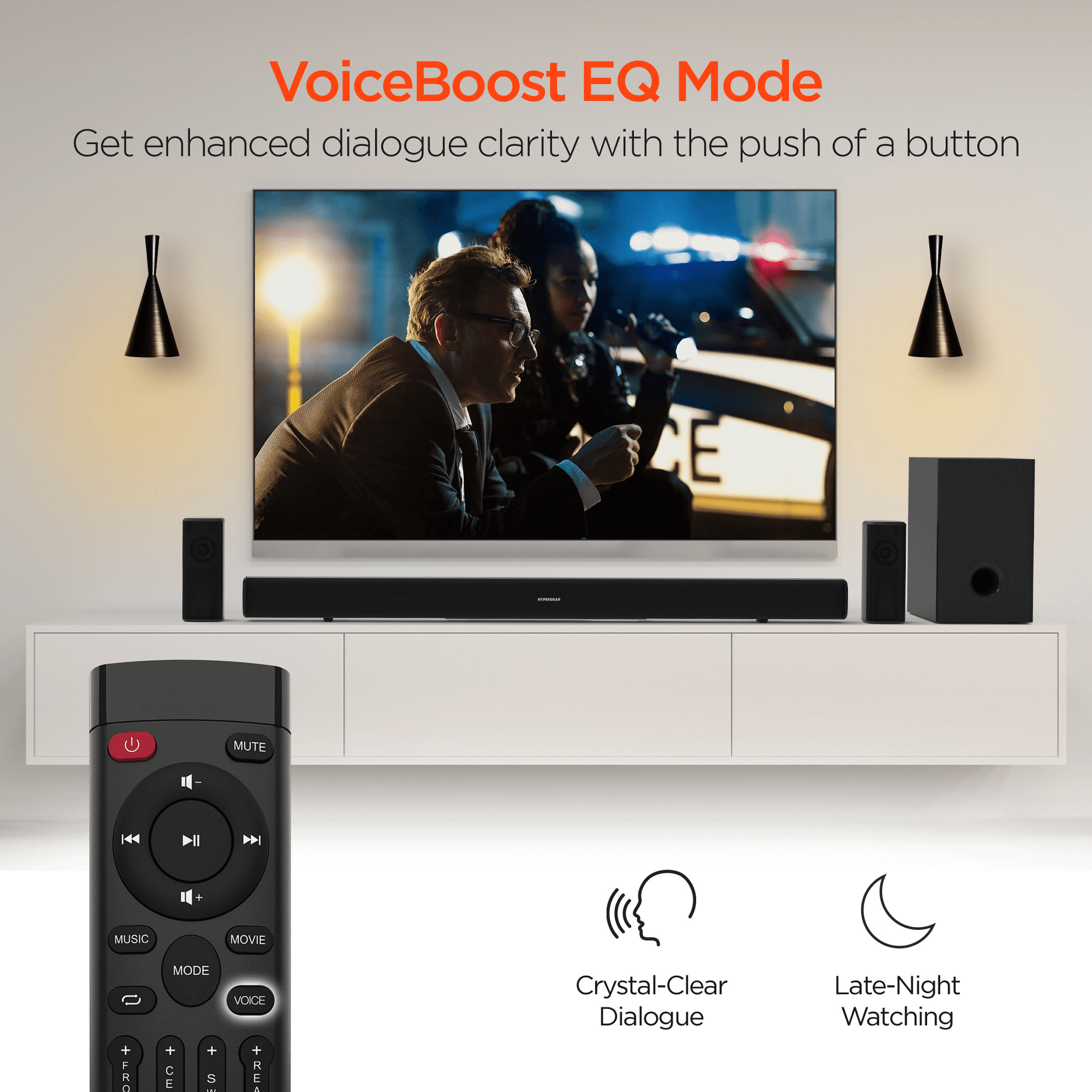 HyperGear SB51a 5.1 Home Theater Surround Sound System