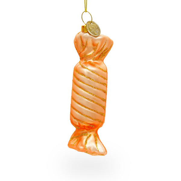 Hard Candy Glass Christmas Ornament