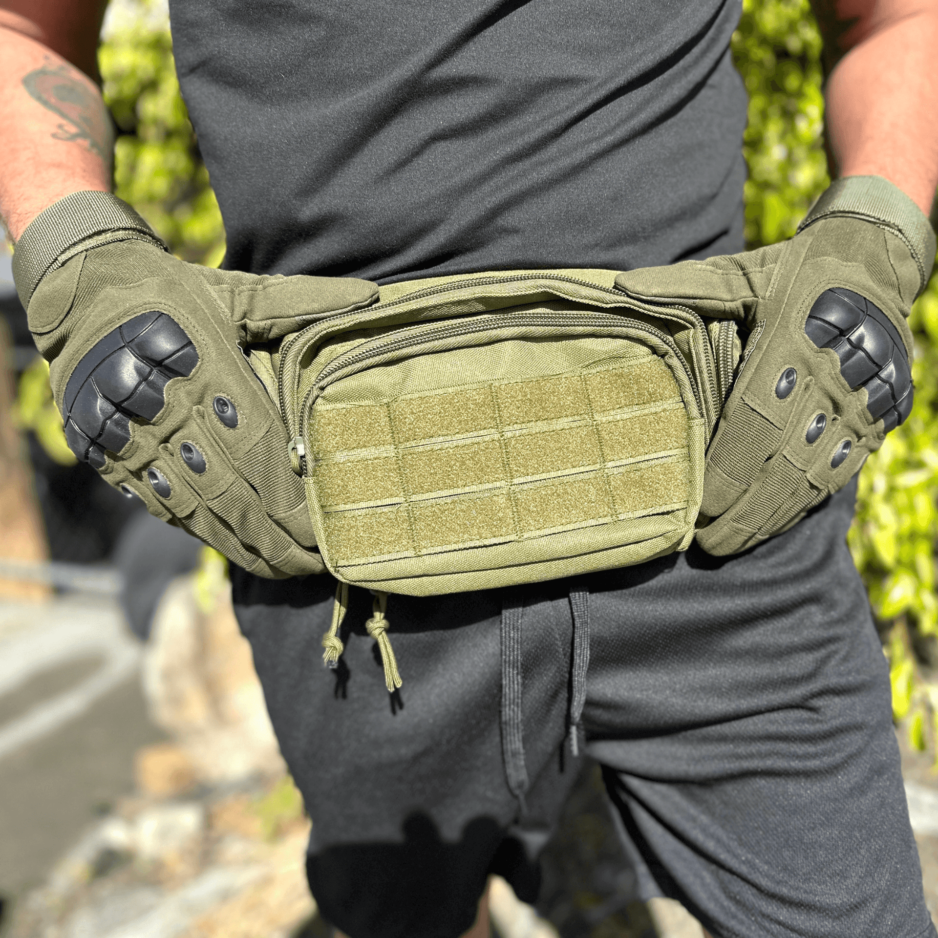JupiterGear Tactical Military Airsoft Gloves for Outdoor Sports, Paintball, and Motorcycling with Touchscreen Fingertip Capability