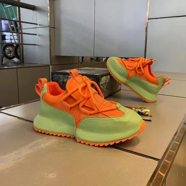 Chunky Sneakers Men Winter Plush Warm Snow Shoes Fashion Casual Microfiber Leather Upper Increased Internal Platform Sport Shoes