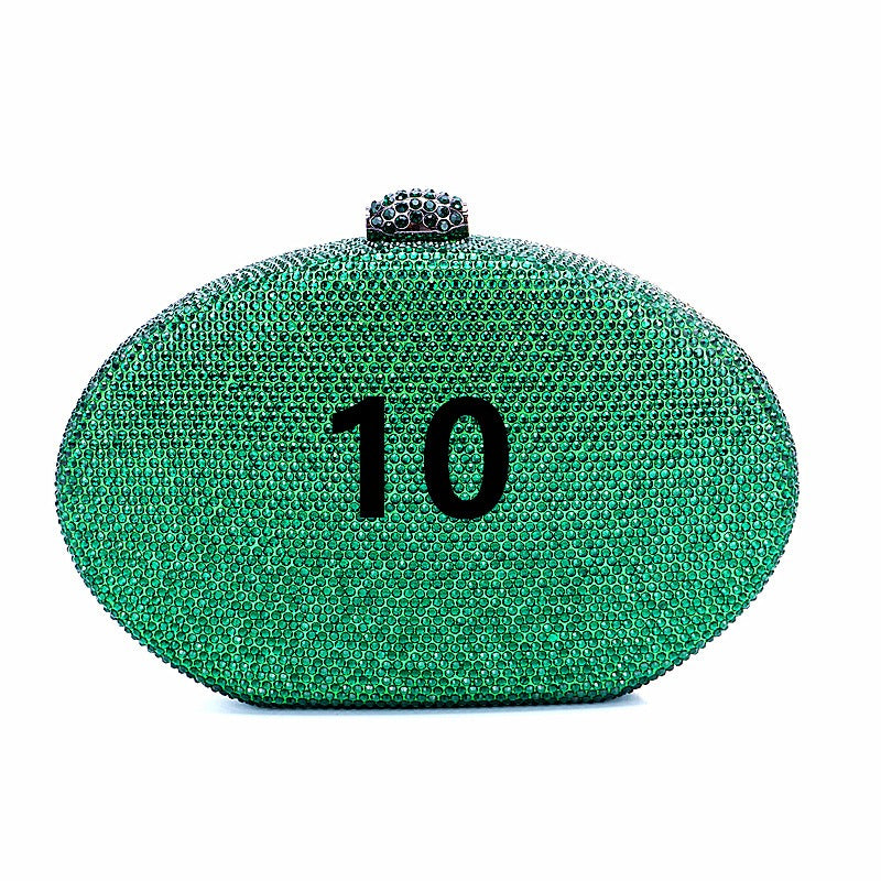 Crystal bag can be used for crossbody carrying, suitable for party and wedding gift bags