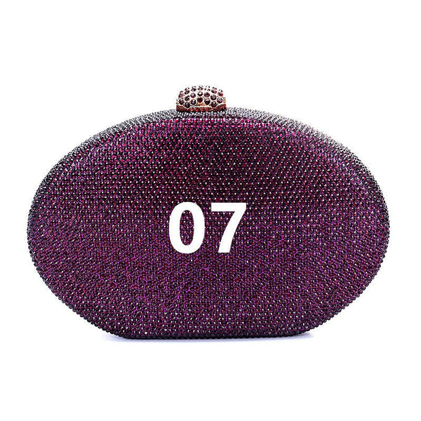 Crystal bag can be used for crossbody carrying, suitable for party and wedding gift bags