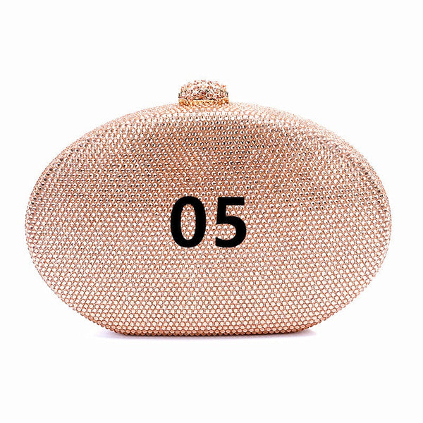 Crystal bag can be used for crossbody carrying, suitable for party and wedding gift bags