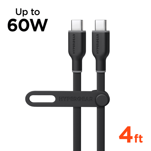HyperGear Flexi PRO USB-C to USB-C Cable 4ft