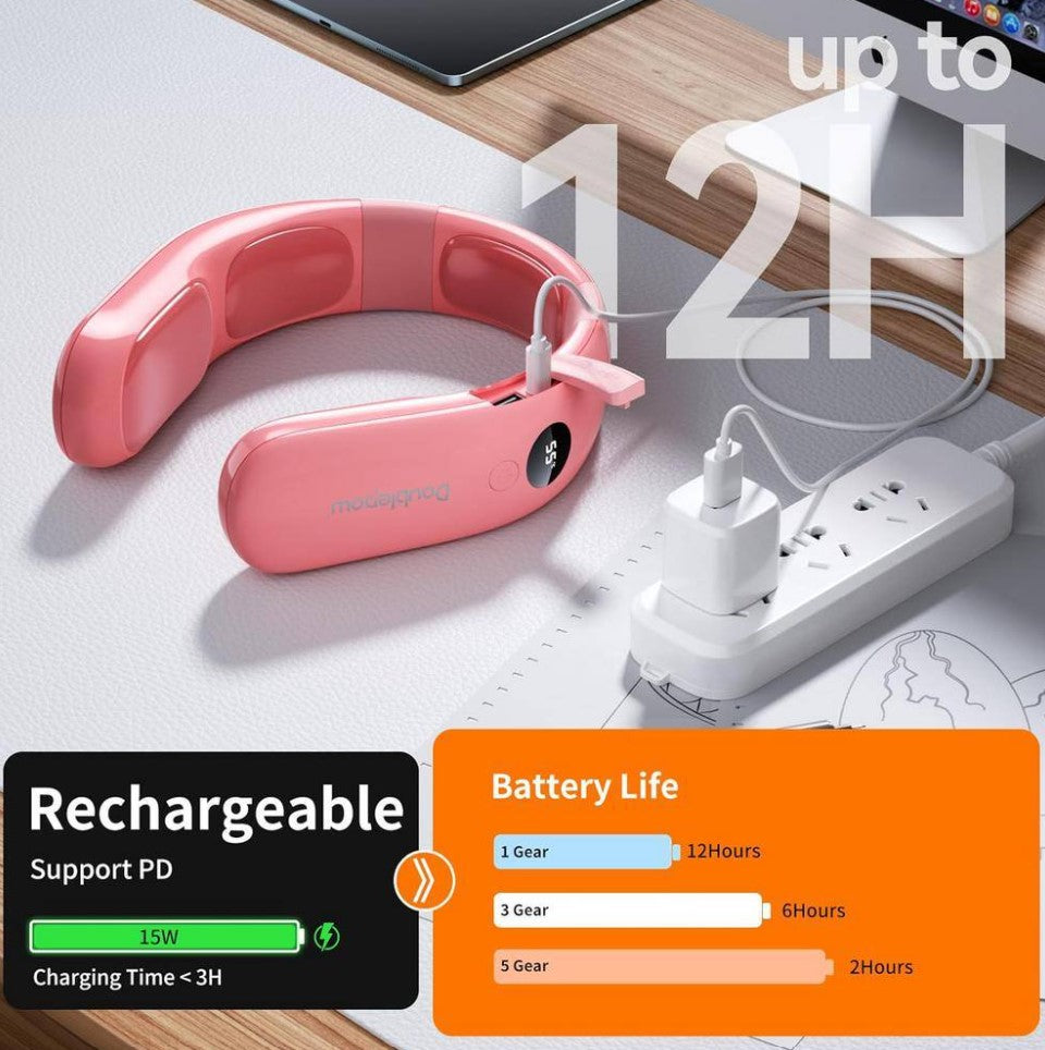 10000mah Rechargeable Neck Warmer,for Necks Up to 8 inches Wide