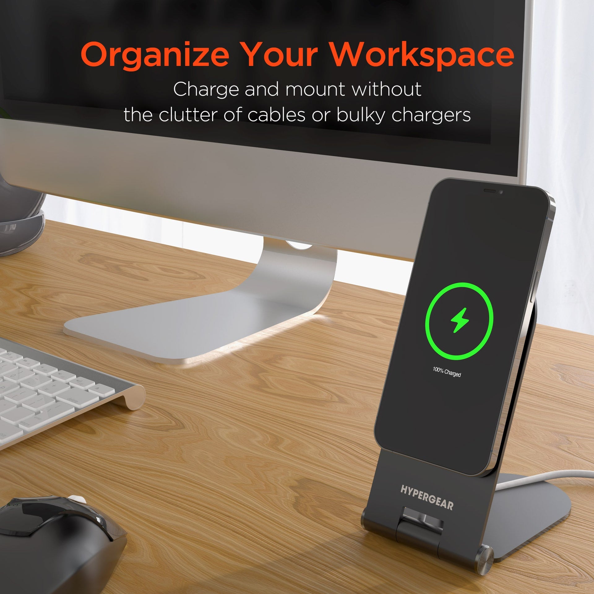 HyperGear MagView Stand for MagSafe Charger with Adjustable Angles