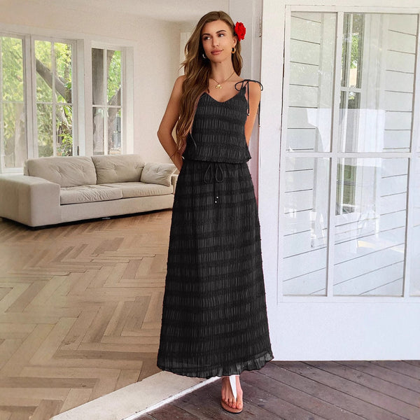 Elegant Wind Strap Ripple Small Strap Set for Women