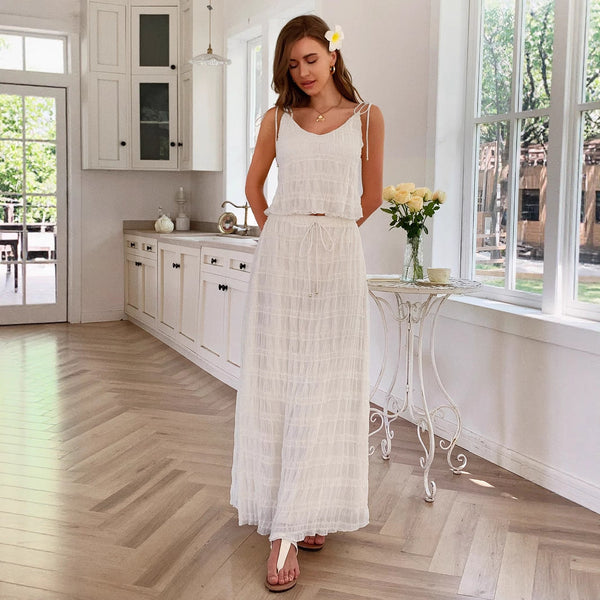 Elegant Wind Strap Ripple Small Strap Set for Women