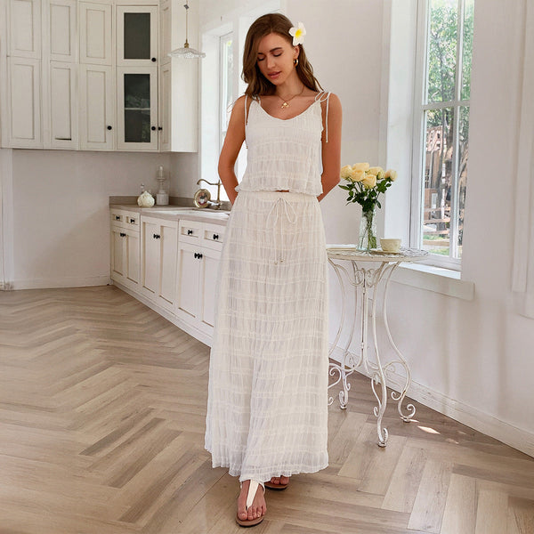 Elegant Wind Strap Ripple Small Strap Set for Women