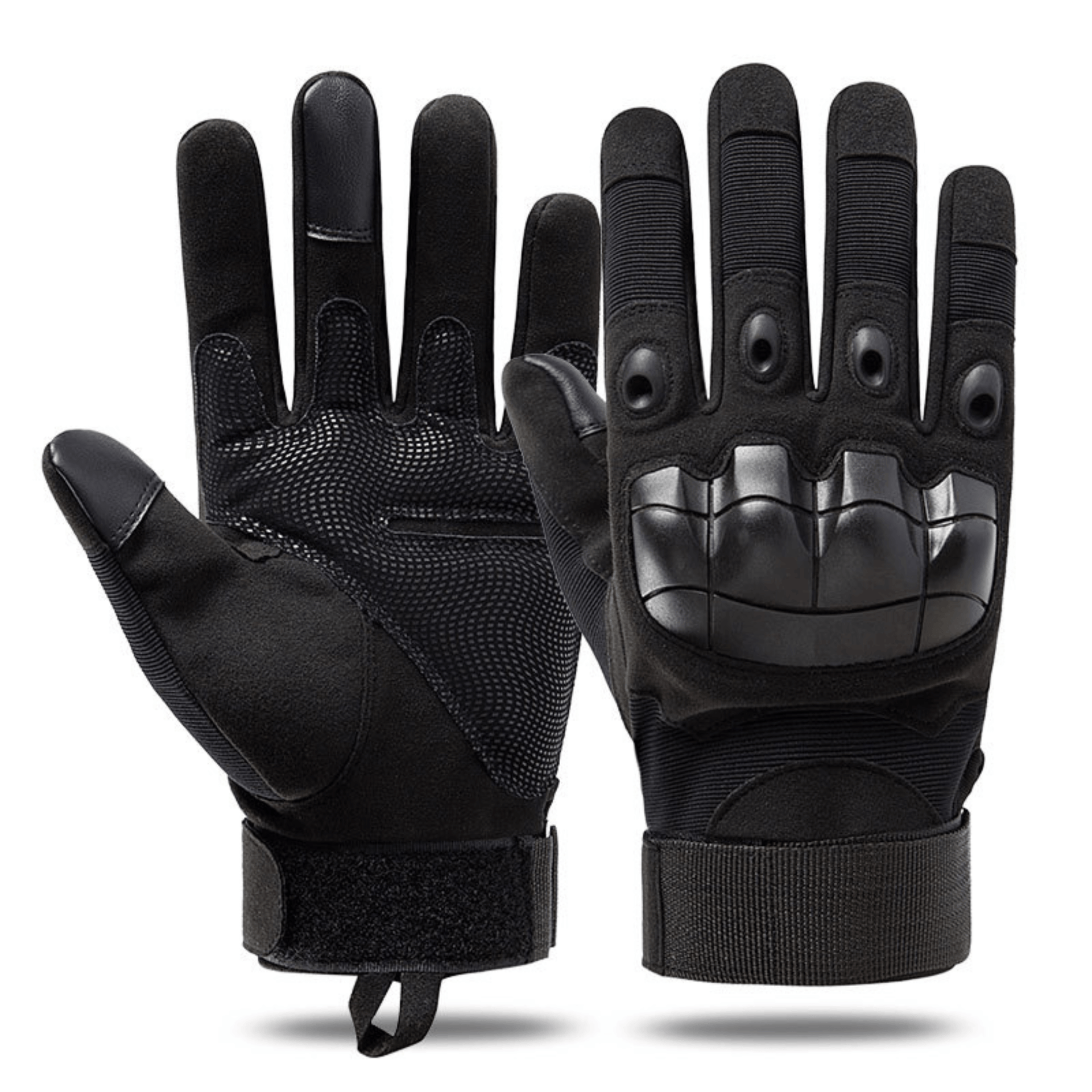 JupiterGear Tactical Military Airsoft Gloves for Outdoor Sports, Paintball, and Motorcycling with Touchscreen Fingertip Capability
