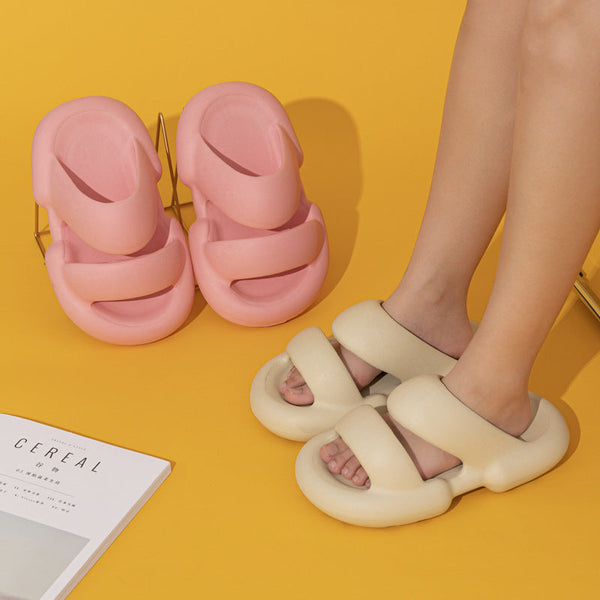 Fatty Slippers Summer Fatty Creative Fashion Trendy Outdoor Men and Women Couple Sandals and Slippers