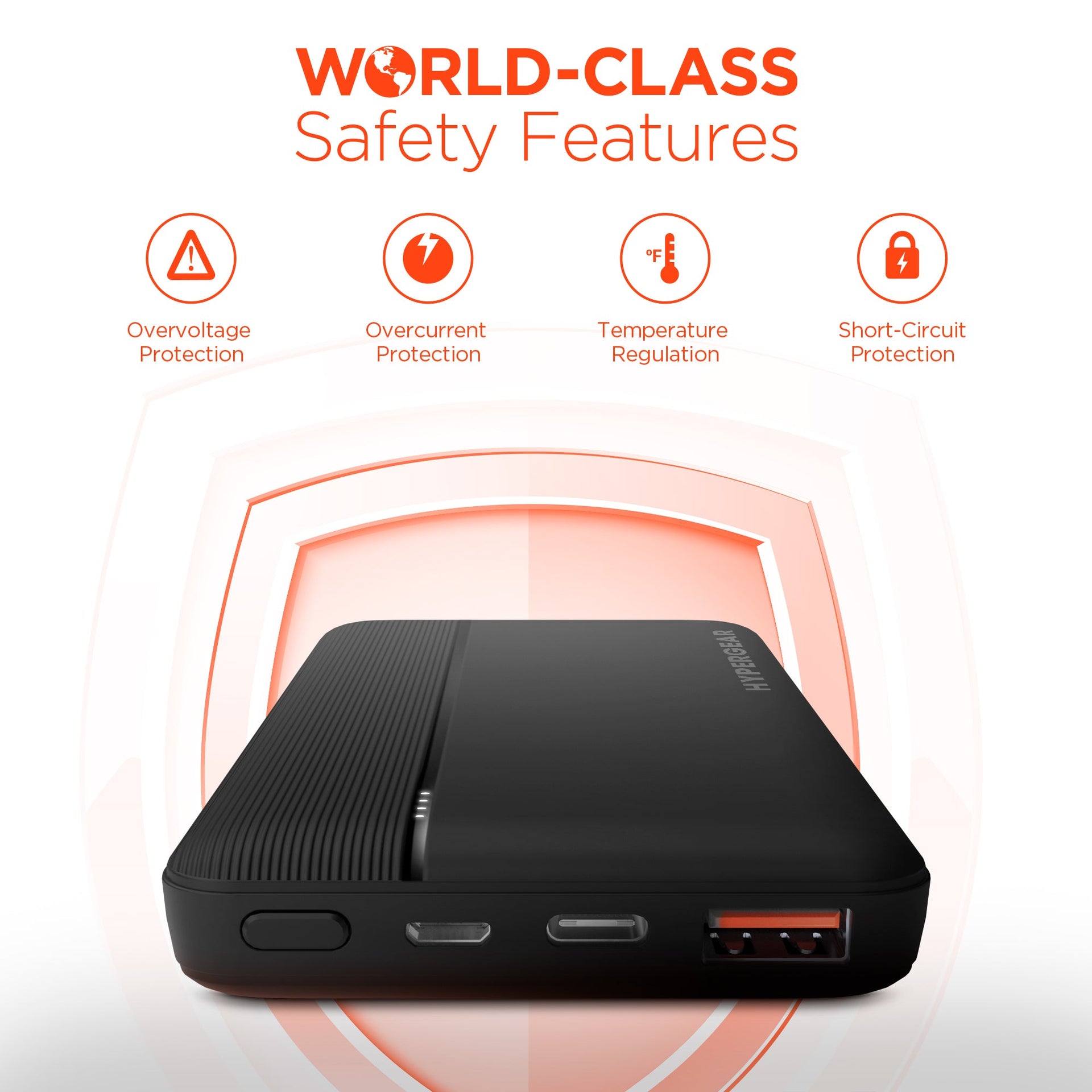 HyperGear 10000mAh 20W PD + USB Power Bank