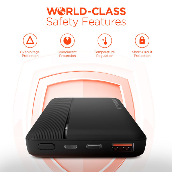HyperGear 10000mAh 20W PD + USB Power Bank