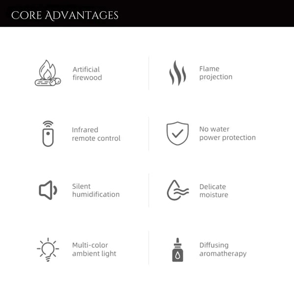 FirePlace Black Diffuser